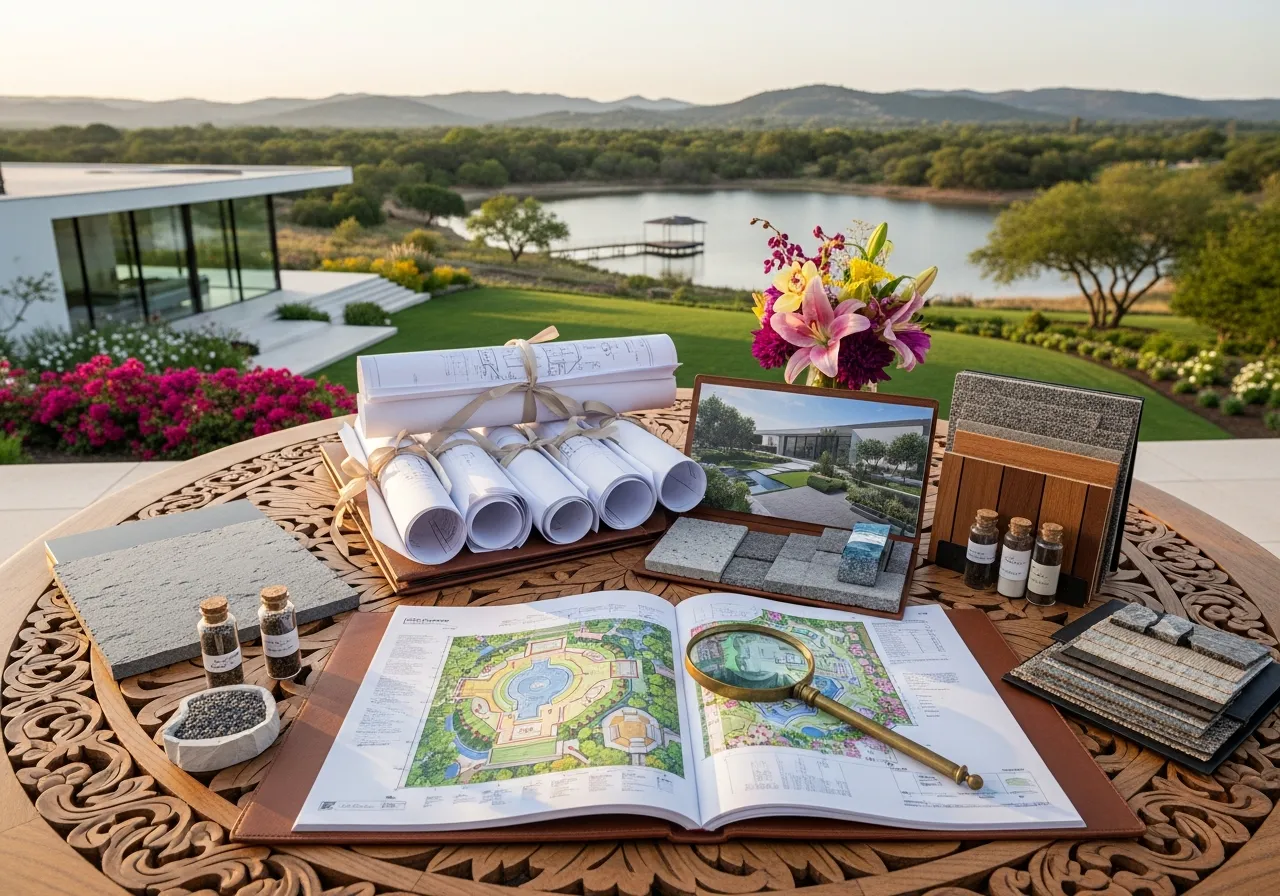 Luxury landscape design package