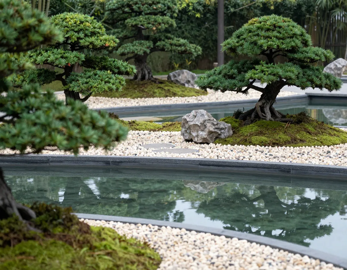 Nordic zen garden design collection
